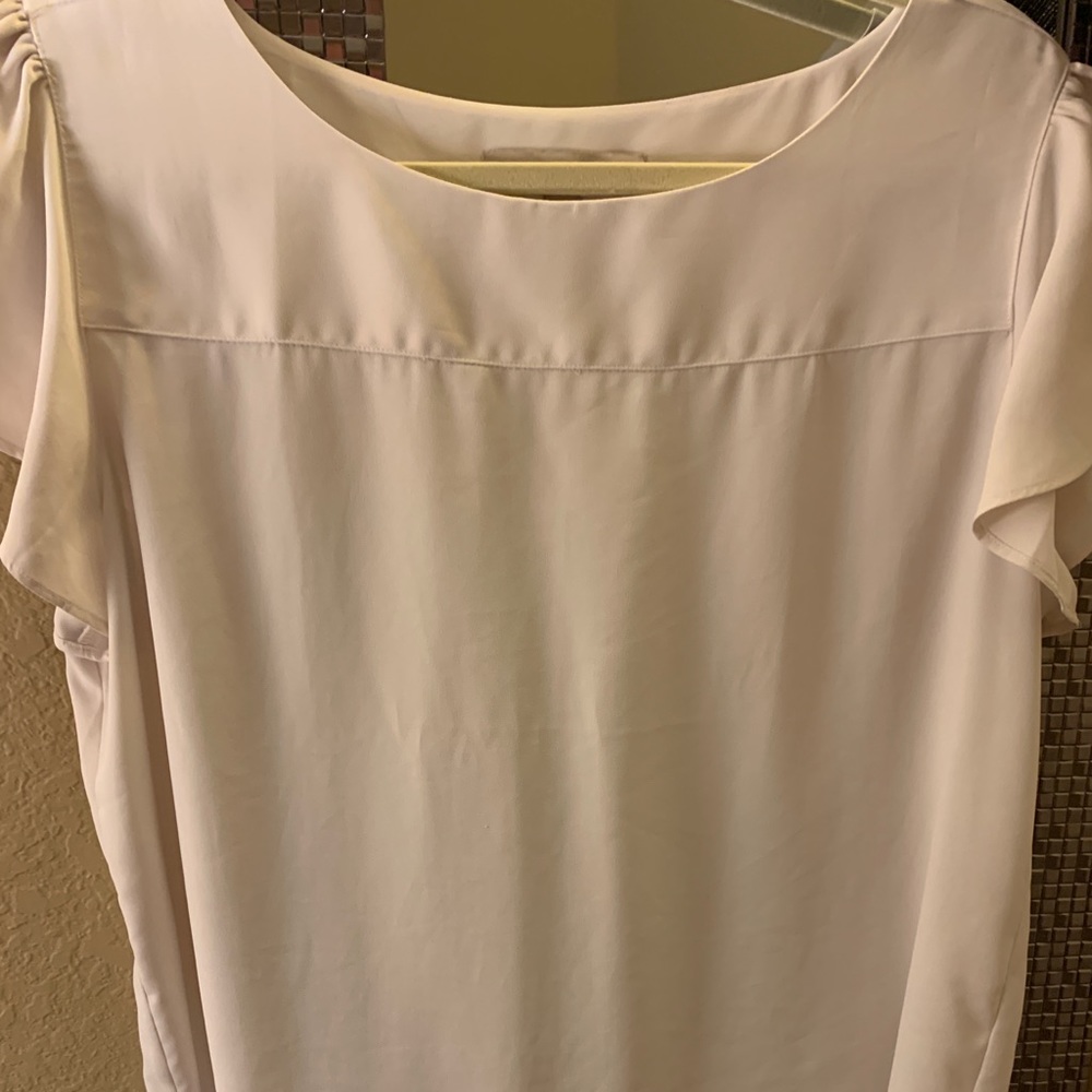 Lightly worn ivory blouse